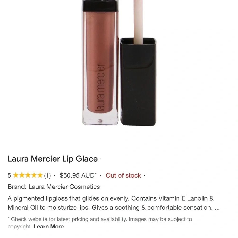 laura mercier Lip Glacé